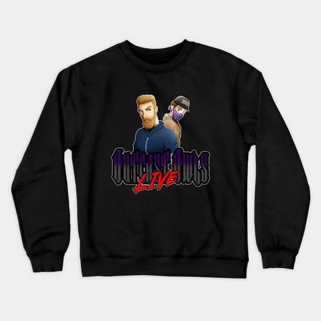 Live Show Cartoon #1 Crewneck Sweatshirt by OutcastOwls